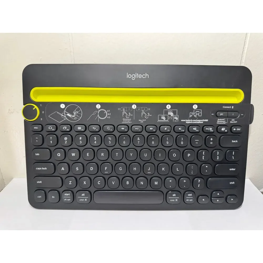 Logitech Wireless Bluetooth Keyboard for Multi-Devices K480